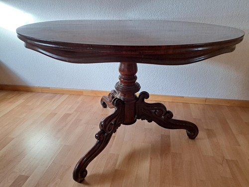 Tisch rund evtl biedermeier - tisch,