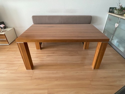 Esstisch nussbaum 160 2 - esstisch,